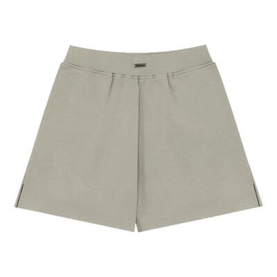 BODYDREAM双面布针织短裤男夏季开叉三分裤运动通勤宽松休闲卫裤