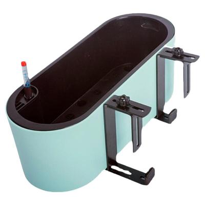 栏杆挂式花盆悬挂塑料储水自吸水