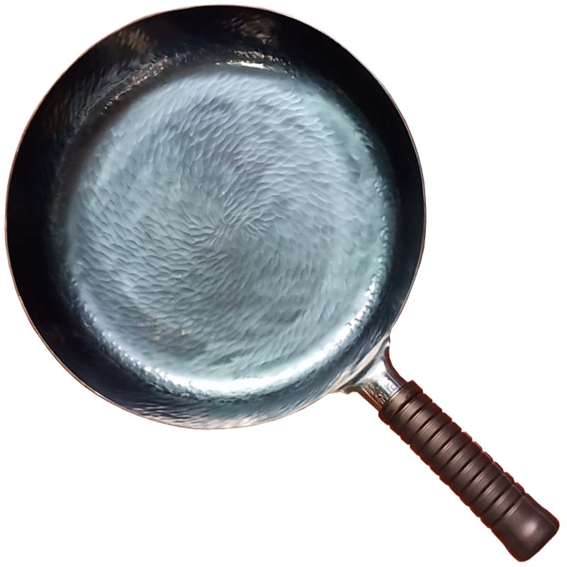 煎锅李茂圣制手工铁锅章丘无涂层