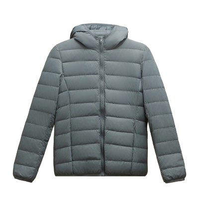 拉夏贝尔轻薄羽绒服女短款鸭绒时尚爆款秋冬连帽休闲内胆轻便外套