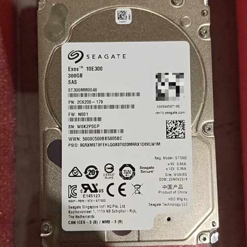全新 希捷 300G SAS ST300MM0048 议价