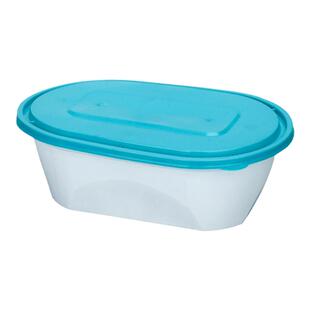 美式长方形一次性餐盒塑料外卖小碗菜专用打包盒加厚椭圆饭盒带盖