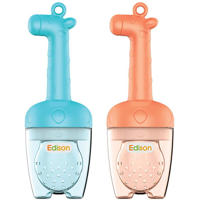 韩国edison婴儿咬咬袋果汁辅食器