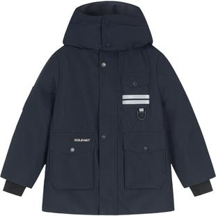 水孩儿童装亲子款儿童羽绒服加厚中长款外套男童三防羽绒上衣女童