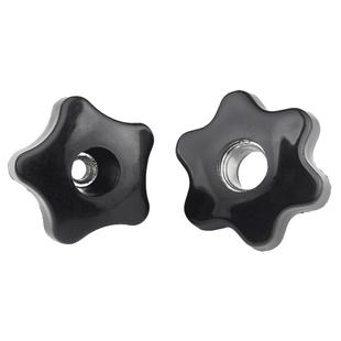 通孔梅花手柄螺母星形把手胶木手轮手拧螺丝帽M5M6M8M10M12M14M16