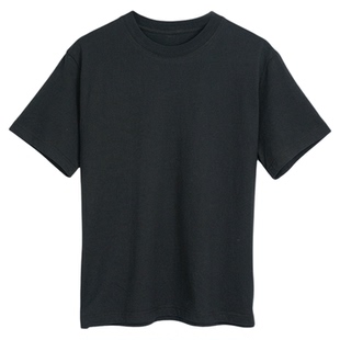 Tobefly230克新疆长绒100棉精梳棉短袖简约百搭宽松纯色T恤01D