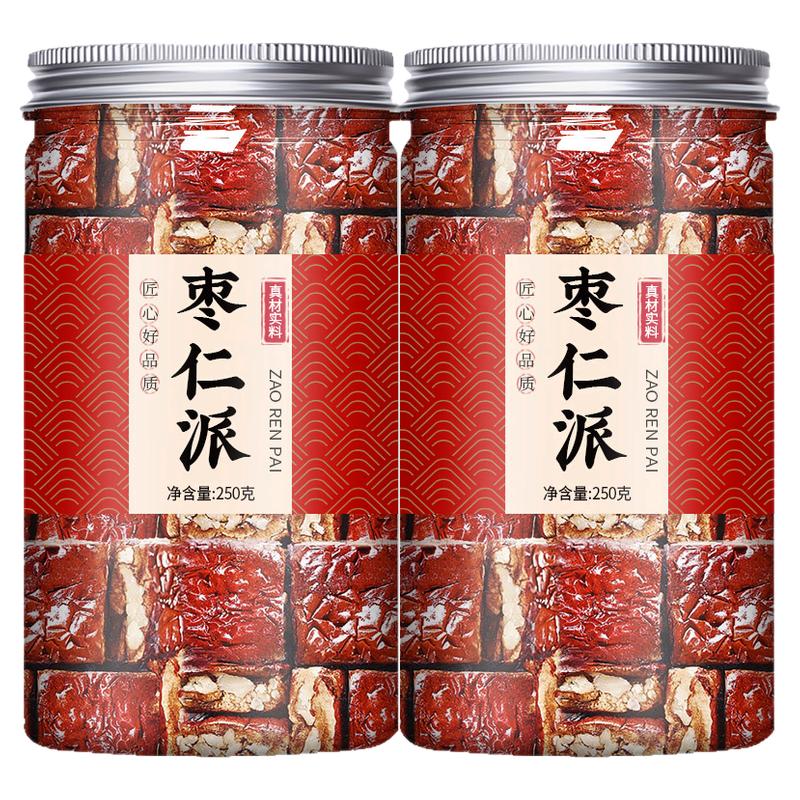 枣仁派红枣夹核桃原味枣糕零食