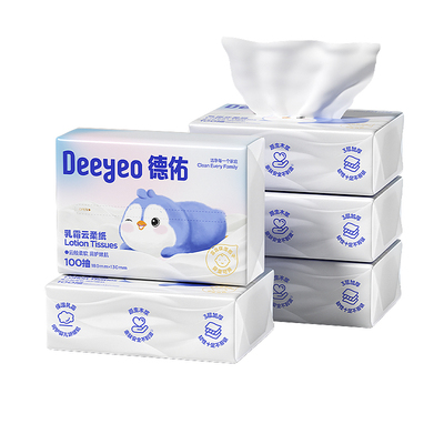 德佑巨柔润乳霜纸专为宝宝设计