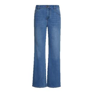 宝姿PORTSPURE女装2025早秋新品创意解构设计腰头九分喇叭牛仔裤