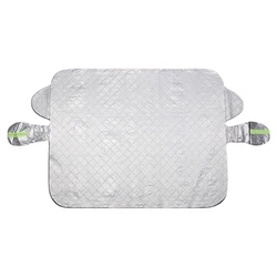 汽车遮雪挡前挡玻璃罩遮光布防霜防冻车衣半罩磁吸通用加厚防晒罩