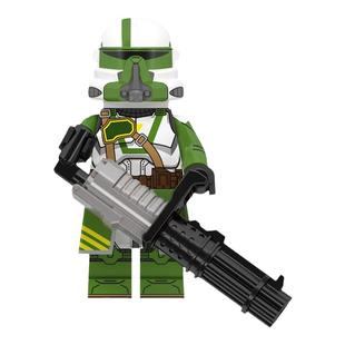 中国积木星球大战系列末日指挥官士兵军团拼插积木人仔益智玩具