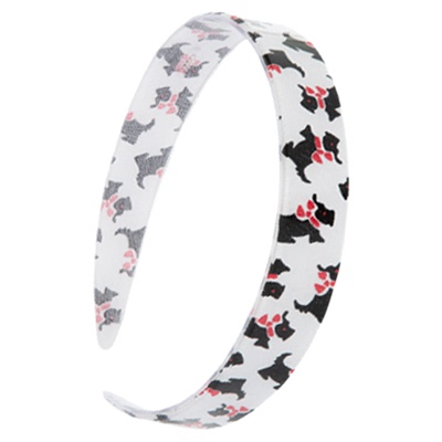 L. ERICKSON/莱丽克森 时尚醋酸发箍 西高地犬