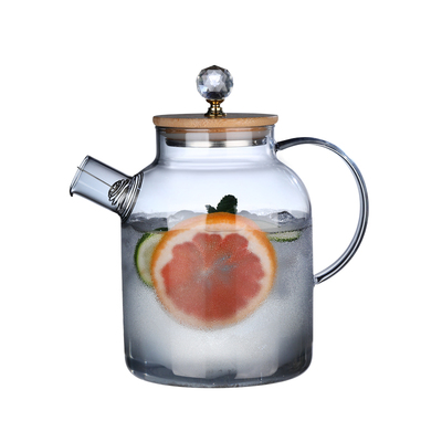 北欧高颜值玻璃大容量凉水壶
