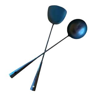 铲子锅铲炒勺铁勺子炒菜专用手工锻打老式长柄家用铁铲章丘铁锅铲