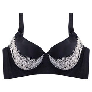 MsKKay兜兜杯内衣女调整型文胸防下垂矫正聚拢收副乳大胸显小薄款