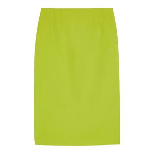 MAX&Co.De-Coated绉绸铅笔半裙3104023203002