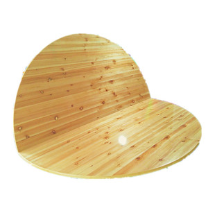 实木圆桌面杉木折叠1.5米1.6米1.8米2米家用圆台面酒店大圆桌餐桌