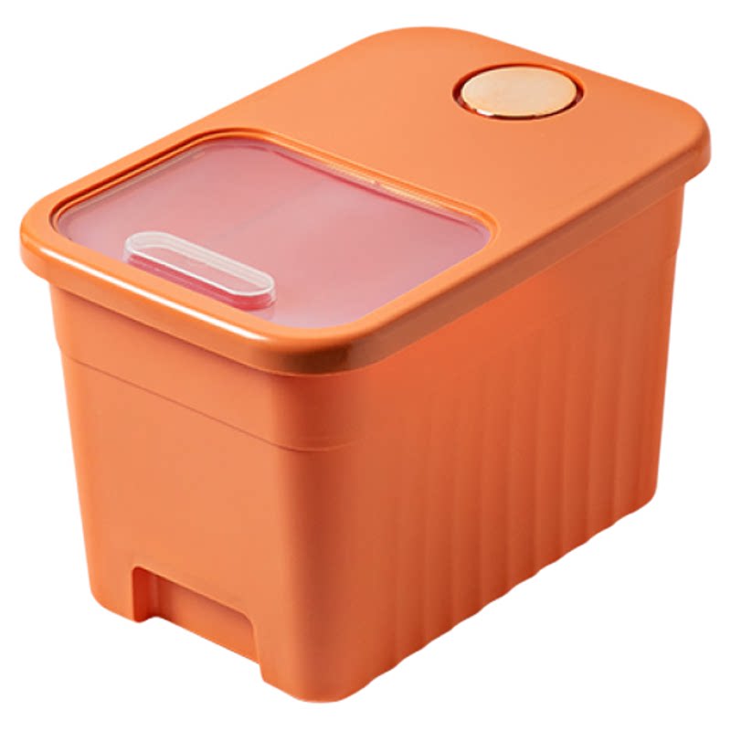 装米桶家用防潮防虫密封推拉式米桶小型米缸储粮桶食品级存米桶