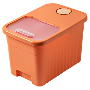 装米桶家用防潮防虫密封推拉式厨房米桶小号米缸装米容器米面粉桶