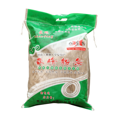 春峰一包手提河南卫视纯红薯粉条