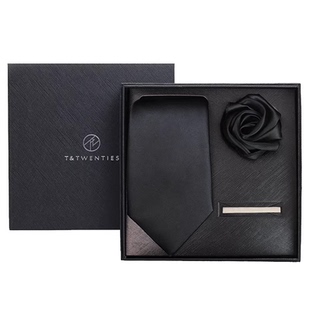 8cm宽纯色手打领带男结婚新郎女士商务黑色粉色灰色紫色黄色蓝色