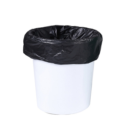 黑色物业商用环卫塑料中号垃圾袋