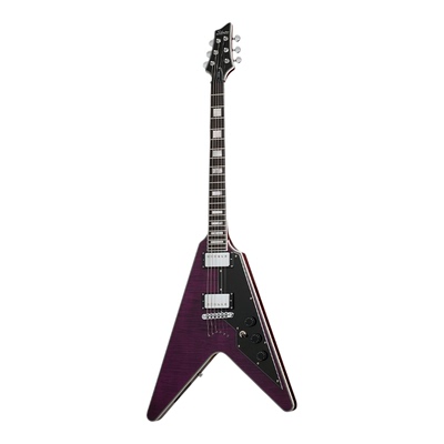 初始化乐器 韩产斯科特Schecter V-1 Custom 异型金属电吉他 预售