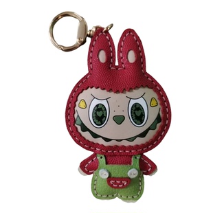 【工厂直发】羊皮拉布布挂件真皮手工礼品包包挂饰汽车钥匙扣包宠