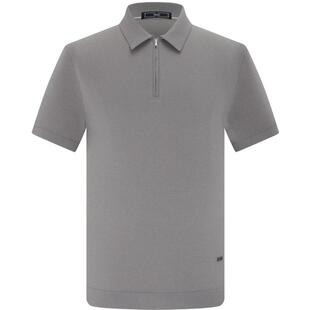 【抑菌含桑蚕丝】EMZ鄂尔多斯春夏季商务休闲针织短袖Polo衫男款