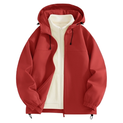 都市丽人冲锋衣女秋休闲运动外套