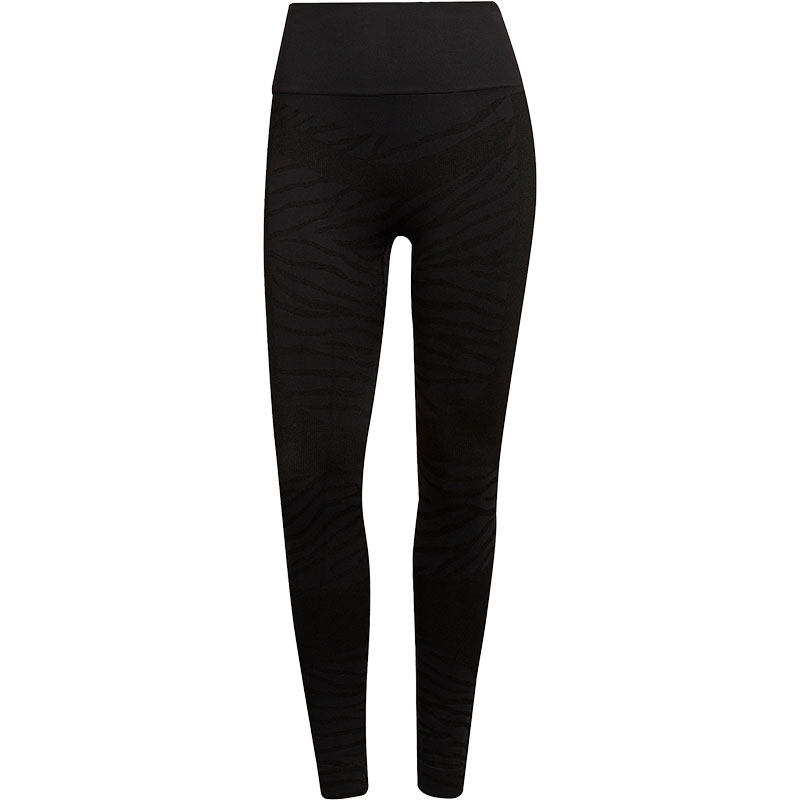 Adidas/阿迪达斯正品女子运动训练健身紧身长裤GU1637