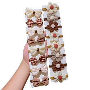 头绳女生2026新款高端儿童扎头皮筋高弹力耐用花朵发绳蝴蝶结发圈