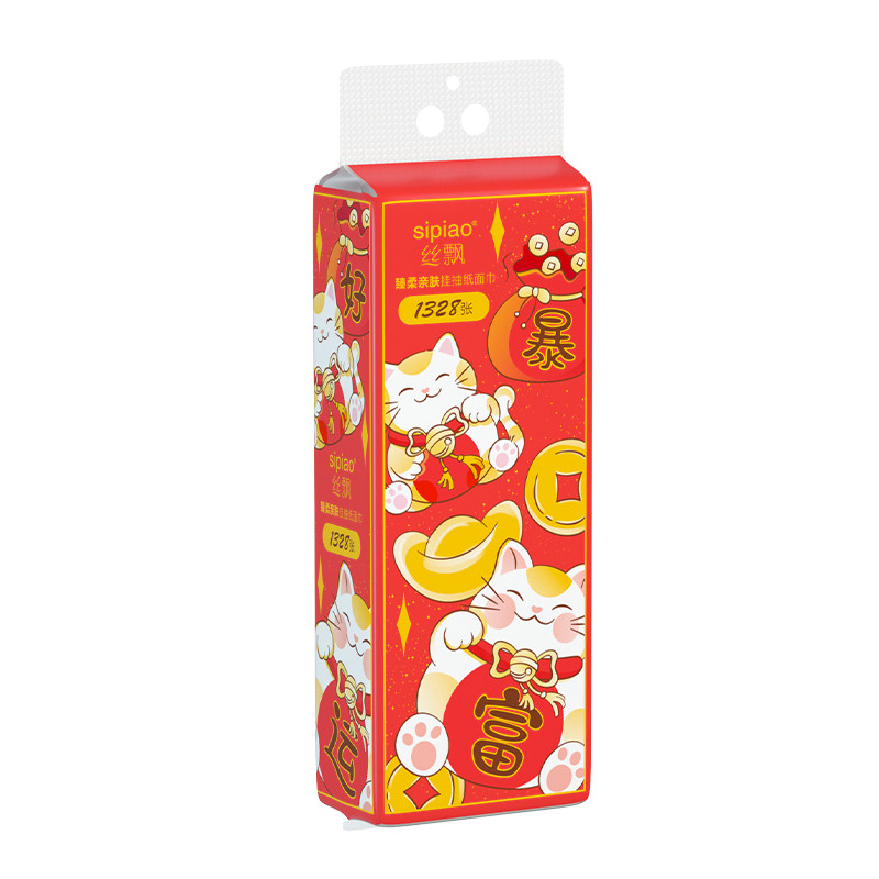丝飘悬挂式抽纸干湿两用母婴适用