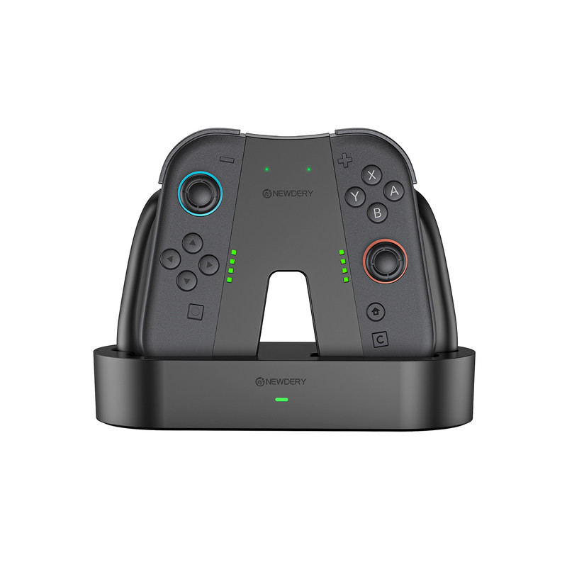 新得利Switch2充电握把NS2充电器