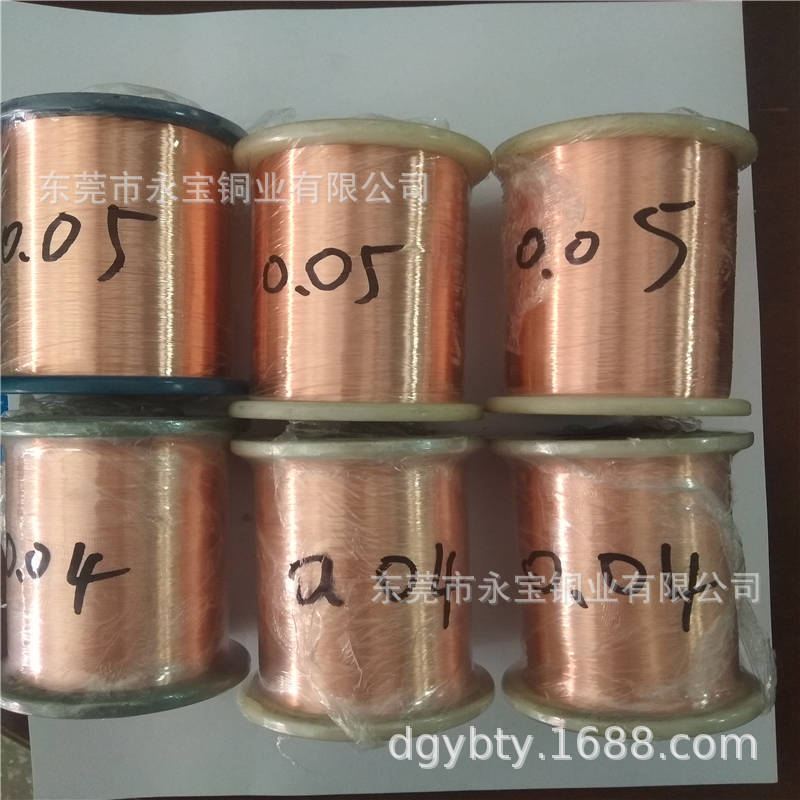 全软T2紫铜线扁线 镀锡C1100红铜线裸铜丝 高导TU1无氧铜线丝