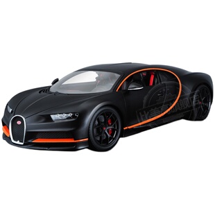 比美高1:18布加迪Chiron仿真车模原厂合金汽车模型男生车模型礼物