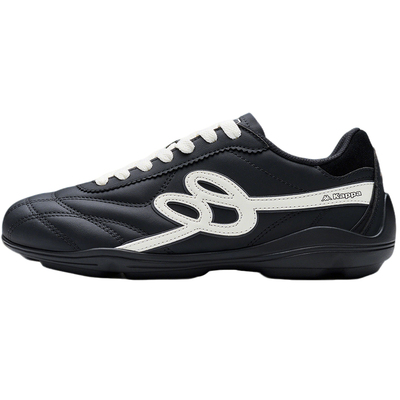 KappaK520黑色复古德训鞋子男女