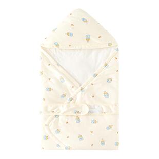 初生婴儿抱被新生儿包被纯棉包单春秋薄棉宝宝被子襁褓产房用品