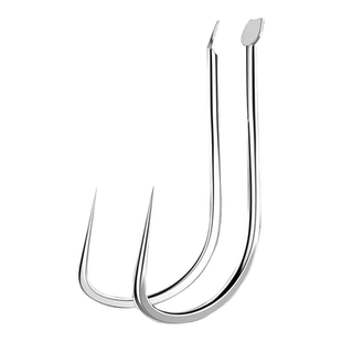 渔舵日本进口散装新型鲫鱼袖钩罗非专用鱼钩长柄钓罗飞白袖无倒刺