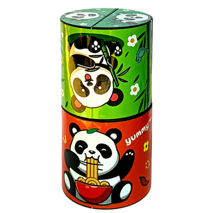 正品百变无限魔方儿童益智立体小玩具熊猫宝宝折叠翻转3d变形魔方