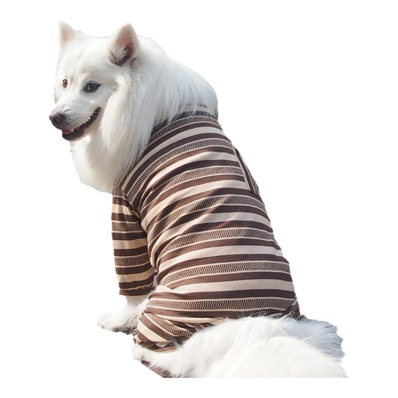 中大型犬棉不静电不起球四脚衣