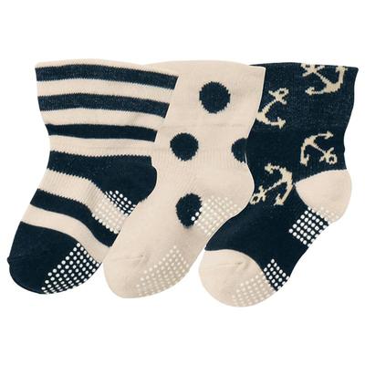 千趣会日本婴童0-2防滑透气袜子