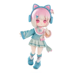 现货玩乐寻潮NAGI兽仔云墟记异色系列BJD盲盒潮玩摆件女生小礼物