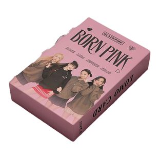 blackpink小卡粉墨BornPink专辑LISA JENNIE JISOO ROSE小卡周边