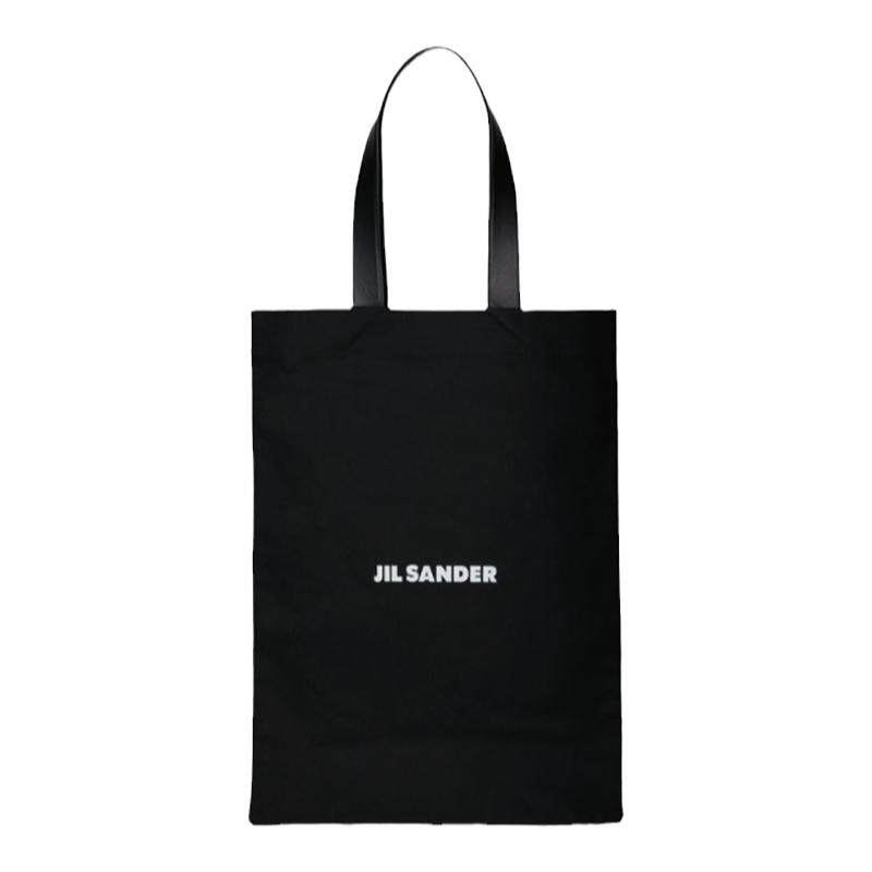Jil Sander Book棉质黑色托特包