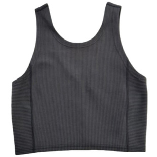 代购Lululemon Ribbed Softstreme 瑜伽休闲螺纹短袖/背心 合辑