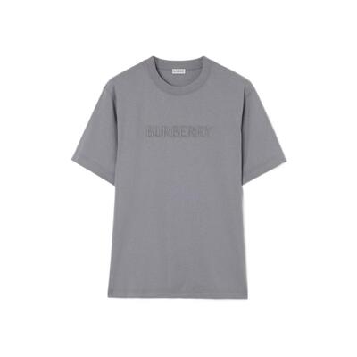 徽标装饰棉质T恤衫BURBERRY