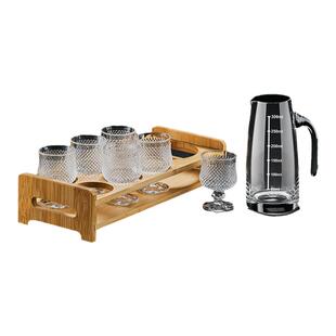 创意白酒杯家用加厚玻璃酒杯套装一口杯一两白酒杯子小酒杯烈酒杯