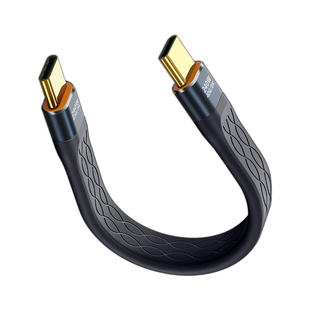 科必兴双typec数据线超短款usb4全功能ctoc充电宝充电线pd240w公对公快充雷电3移动硬盘高速传输适用16苹果15