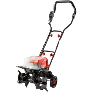 电动松土机锂电耕地机小型翻土旋耕犁地神器农用电锄头除草微耕机